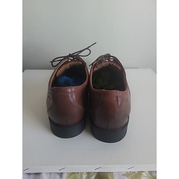 Clarks Originals Mens Whiddon Cap Mahogany Leather Shoes Sz 12 26174471
